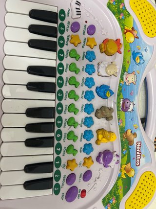 Piano Juguete Nenittos con Animales