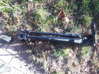 Trípode Manfrotto 055 con rótula