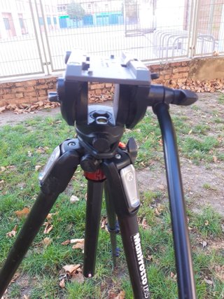Trípode Manfrotto 055 con rótula