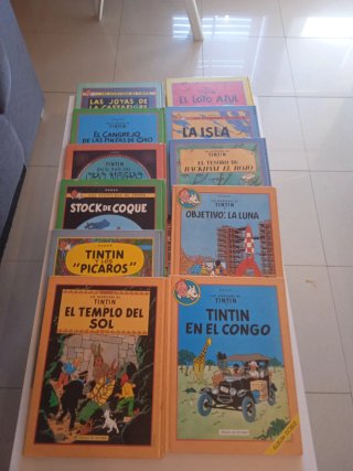 Tintín colección completa