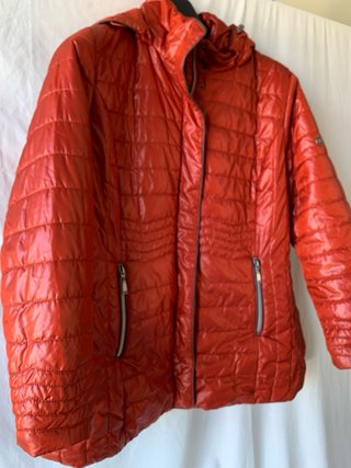 Piumino donna Laura Torelli Arancione Tg L