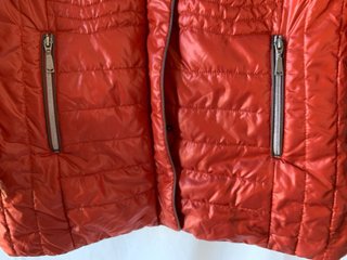 Piumino donna Laura Torelli Arancione Tg L