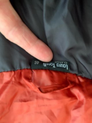 Piumino donna Laura Torelli Arancione Tg L