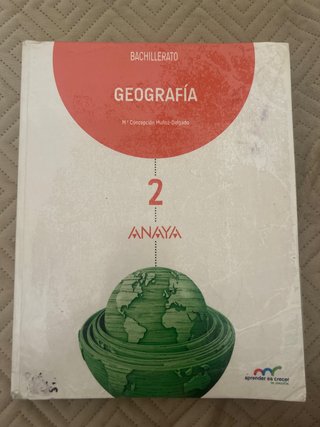 Geografía, 2 Bachillerato