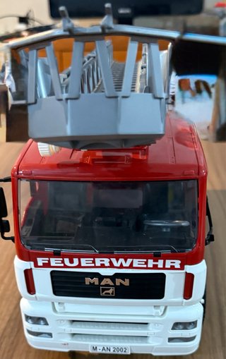 Camión Bomberos Bruder MAN TGA 1:16