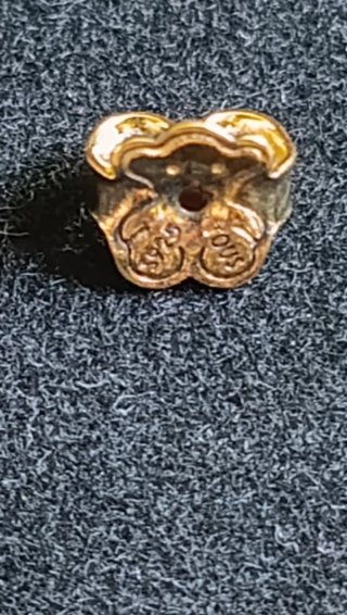 Pendientes Ositos Bold Bear baño oro sobre plata