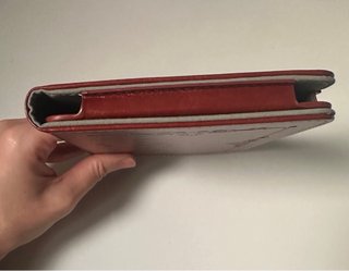 Custodia Kindle 6" marrone con design