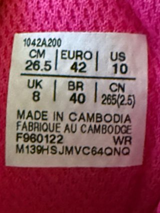Zapatillas Asics Padel Mujer Talla 42 Rosa