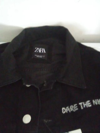 Chaqueta Zara Negra Dare The Night Talla m