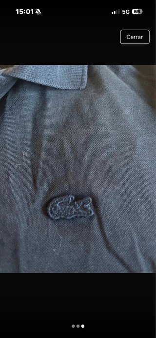 Polo Lacoste Negro