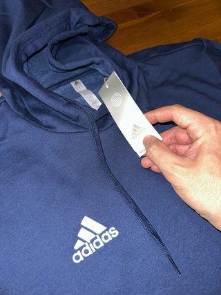 Sudadera Adidas Hoodie Navy | 100% Original