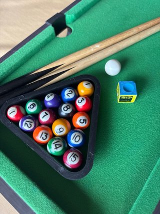 Juego de billar de mesa