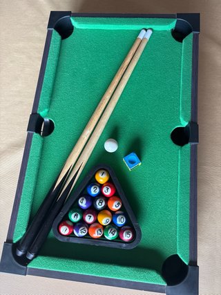 Juego de billar de mesa
