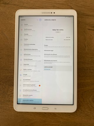Samsung Galaxy Tab A (2016) + Funda