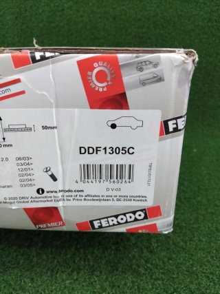 FERODO DDF1305C Disco Freno Delantero