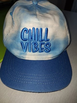 Gorra infantil azul y blanca T98-104