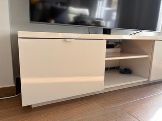 Mueble TV IKEA BYÅS Blanco