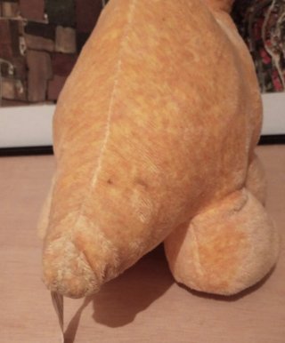 Peluche Vintage Camello Naranja