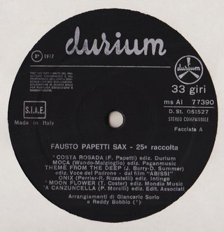 Fausto Papetti 25a Raccolta LP 1977