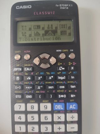 Calculadora Casio FX-570SPXII Iberia