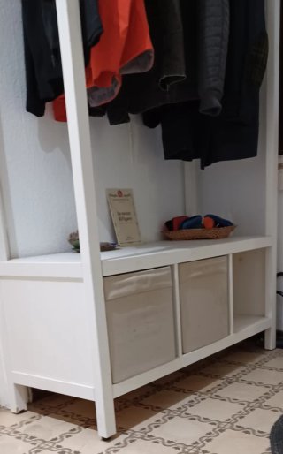Armario Abierto Ikea Hemnes Blanco