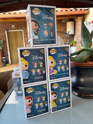 Pack 5 Figuras Funko Pop! Disney Princesas