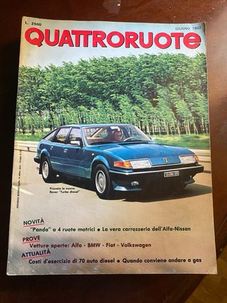 Riviste quattro ruote - lotto di 6 pezzi