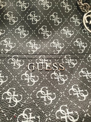 Tote bag Guess Monogram Nera e Bianca