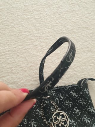Tote bag Guess Monogram Nera e Bianca