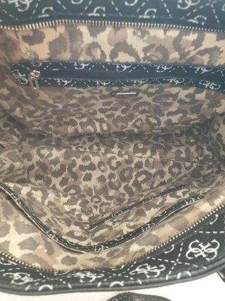 Tote bag Guess Monogram Nera e Bianca