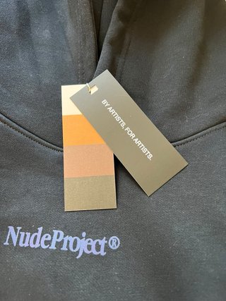 Sudadera Nude Project Negra