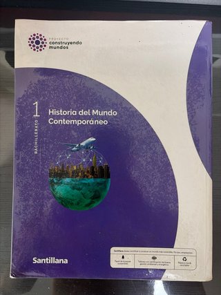 Libros Historia del mundo contemporáneo 1 de Bach
