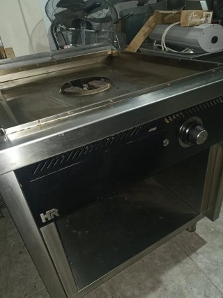 Plancha de gas industrial HR FAINCA