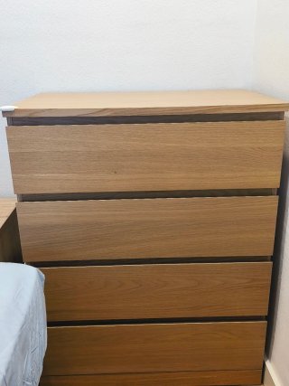 Cómoda Malm Ikea Madera