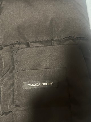 Chaleco Canada Goose Negro