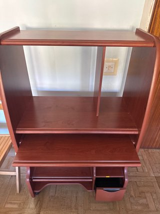 Escritorio madera ordenador