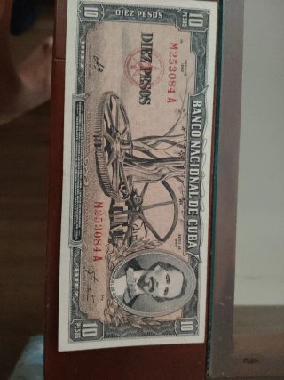 10 Pesos Cubanos 1960 Che Guevara