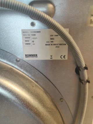 Secadora por condensación Rommer 7kg