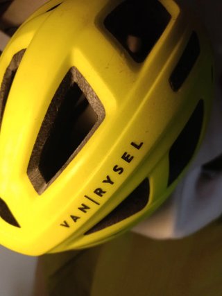Casco ciclismo Van Rysel RoadR 500 Amarillo