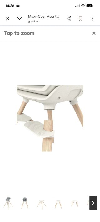 Trona Maxi-Cosi Blanca
