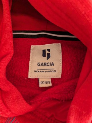 Sudadera García niño roja