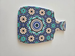 Tabla de cocina cerámica diseño mosaico