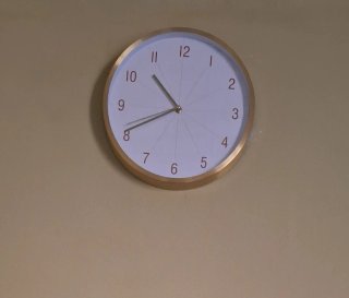 Reloj de pared redondo