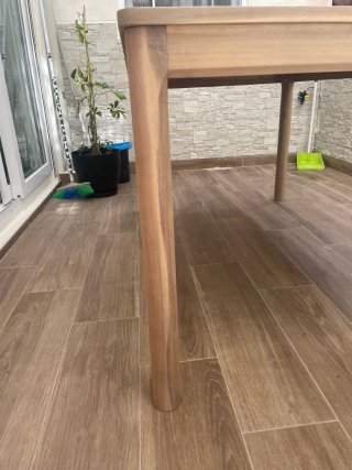 Mesa Comedor Jardín Madera  150x90cm