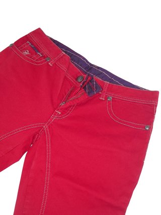 Heysa Pantalone Vita Bassa Da Donna Rosso