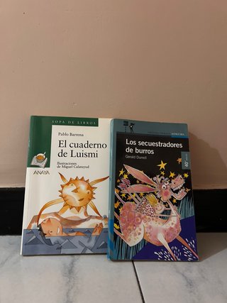 El cuaderno de Luismi y Los secuestradores de burr