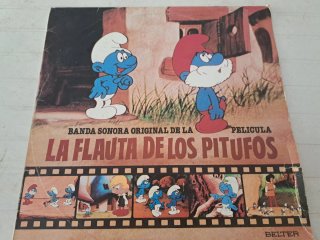Vinilo La Flauta de los Pitufos