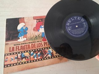 Vinilo La Flauta de los Pitufos
