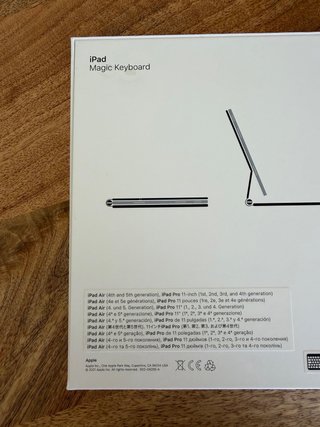 Teclado Magic Keyboard para iPad