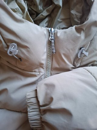 Chaquetón Pull&Bear Beige Talla S